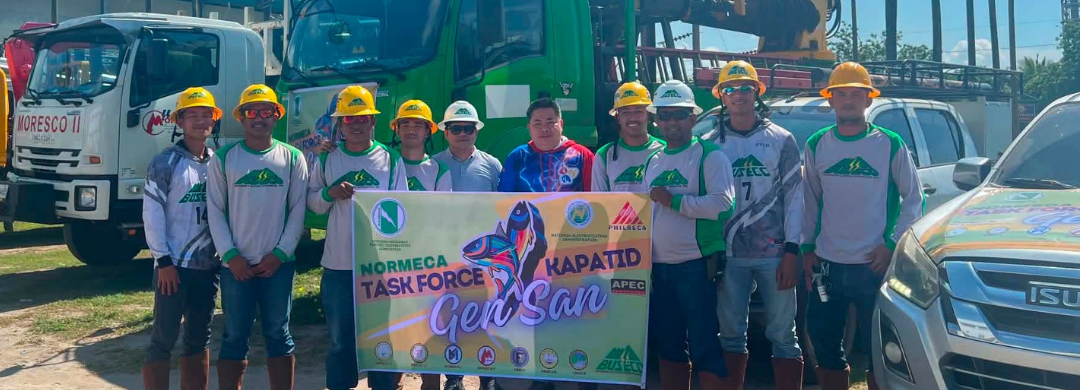 BUSECO Task Force Kapatid Joins  Mindanao Quake Power Restoration Mission
